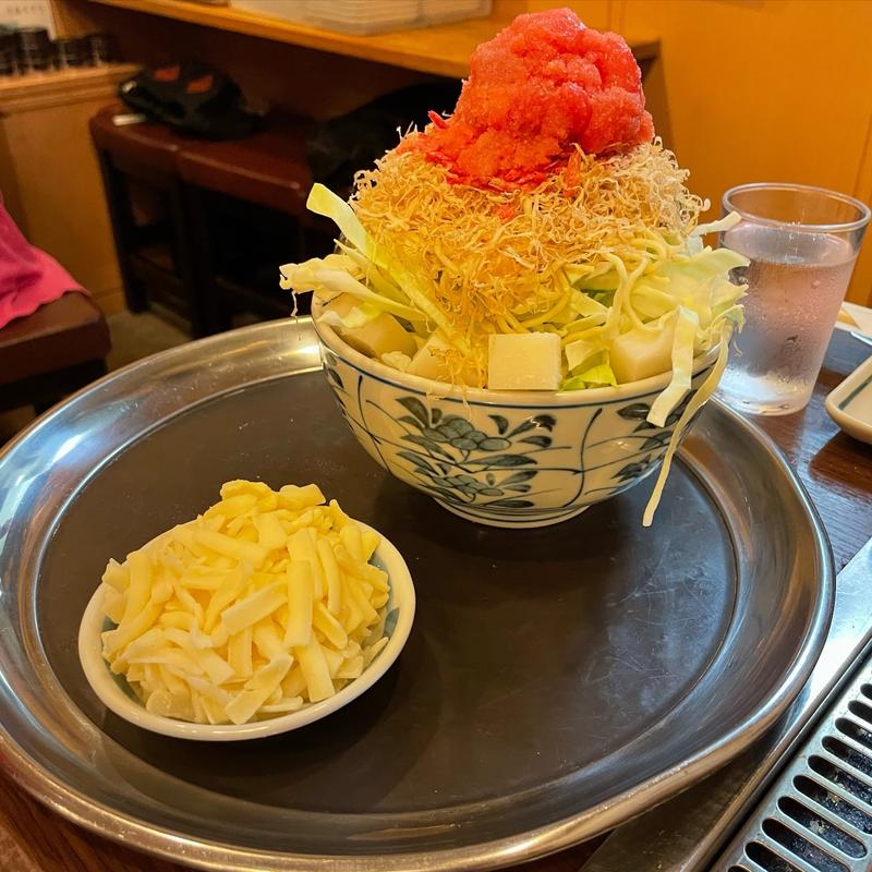 明太チーズ餅もんじゃ(お好み焼 もんじゃ 月島そだち)