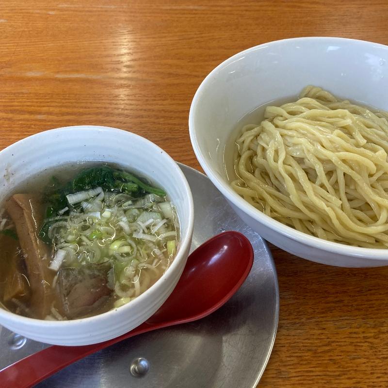 冷やし塩昆布水つけ麺　手もみ麺(栃木中華そば 神志)