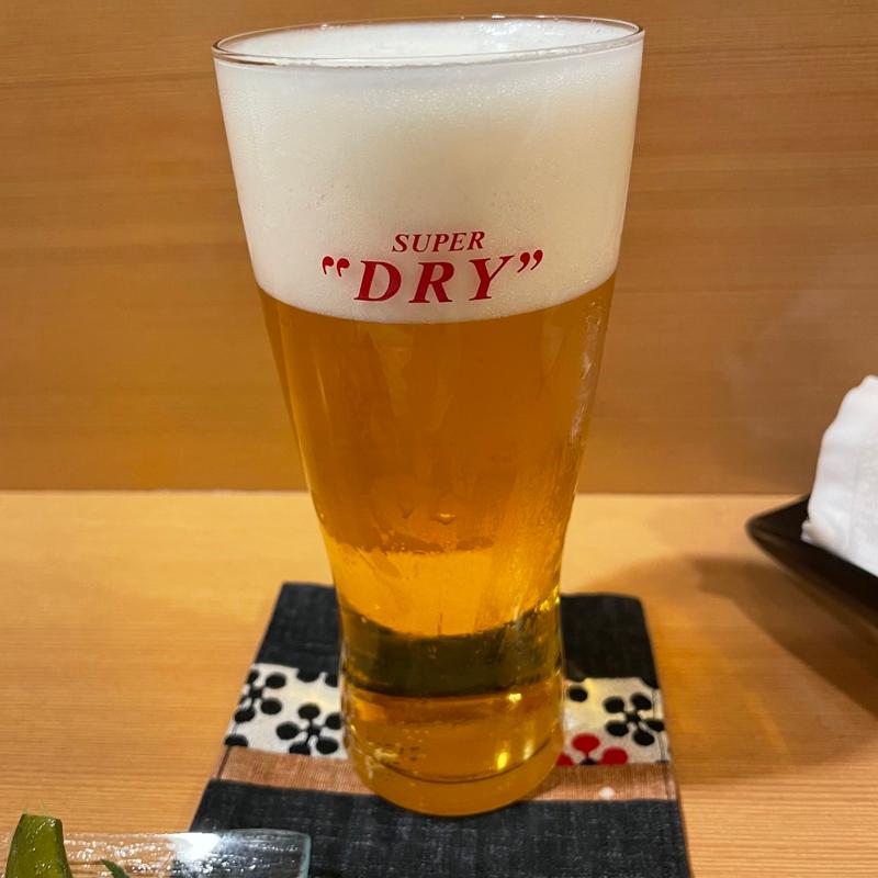 生ビール(万や )