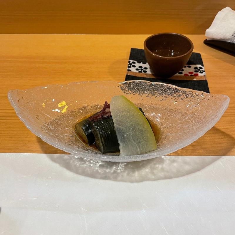 ナスの煮浸し(万や )