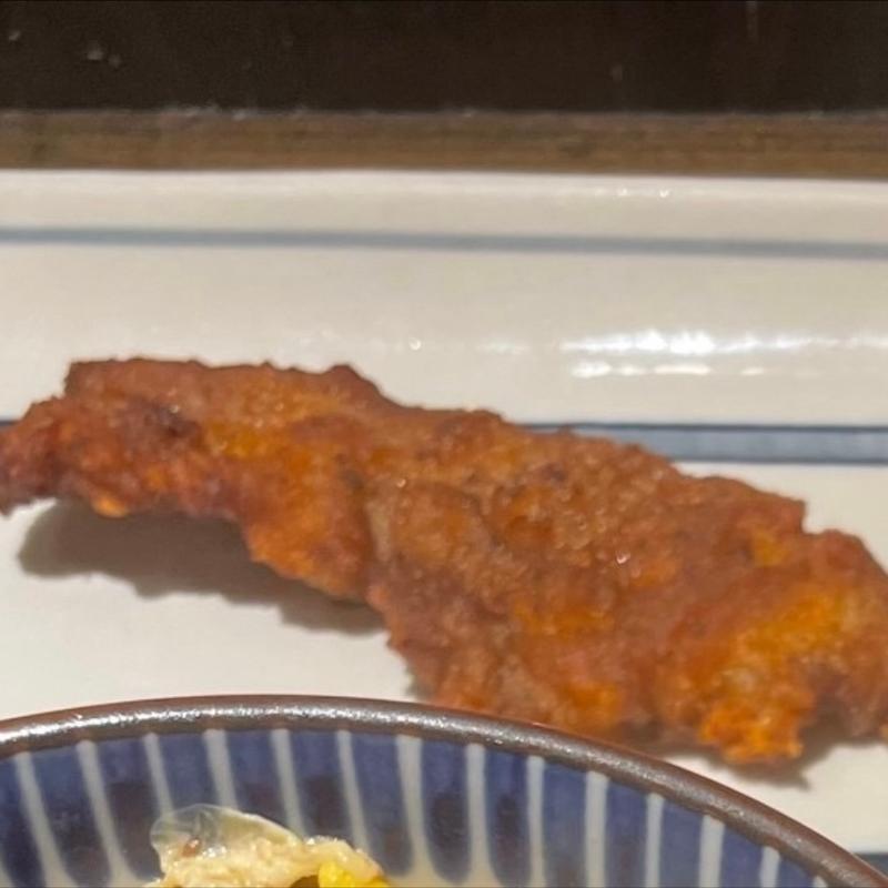 石見ポーク豚の唐揚げ(さぬきうどん 釜八 八丁堀店 )