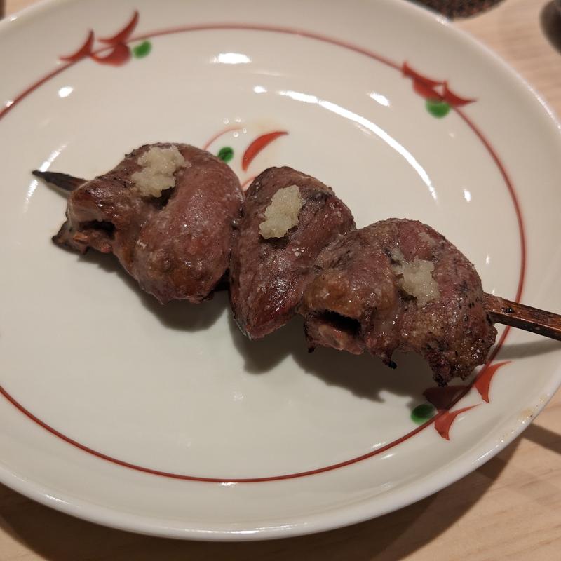 ハツ(焼鳥高はし)