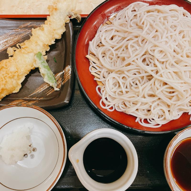 穴子天せいろ(小諸そば ニコライ坂店 )