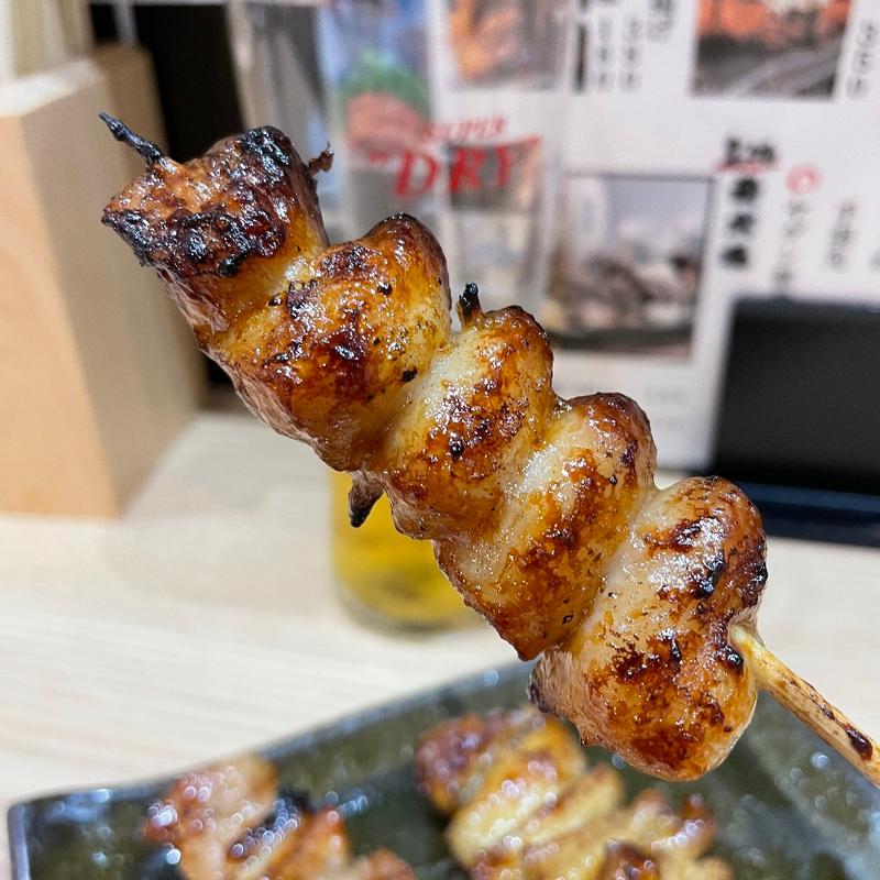 焼鳥　ぼんじり(炭火焼鳥酒場 とりしん２)