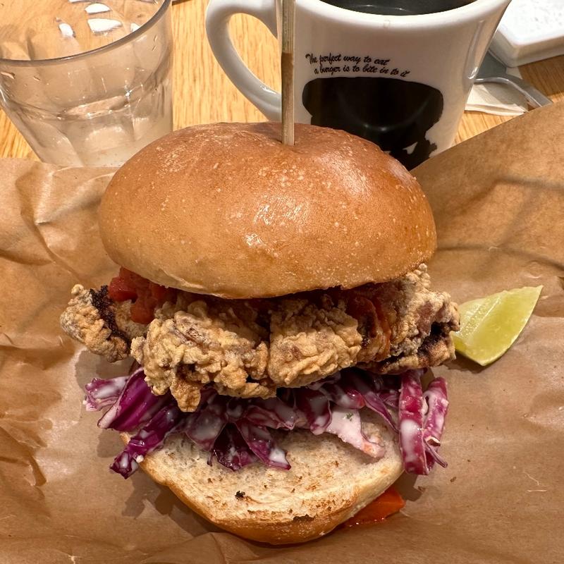 レッドホットチキン・ホットコーヒー(L)(J.S. BURGERS CAFE ららぽーと海老名店)