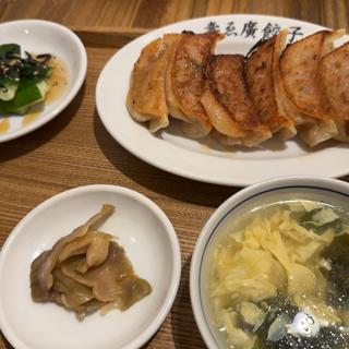 餃子定食(壽ゑ廣餃子)