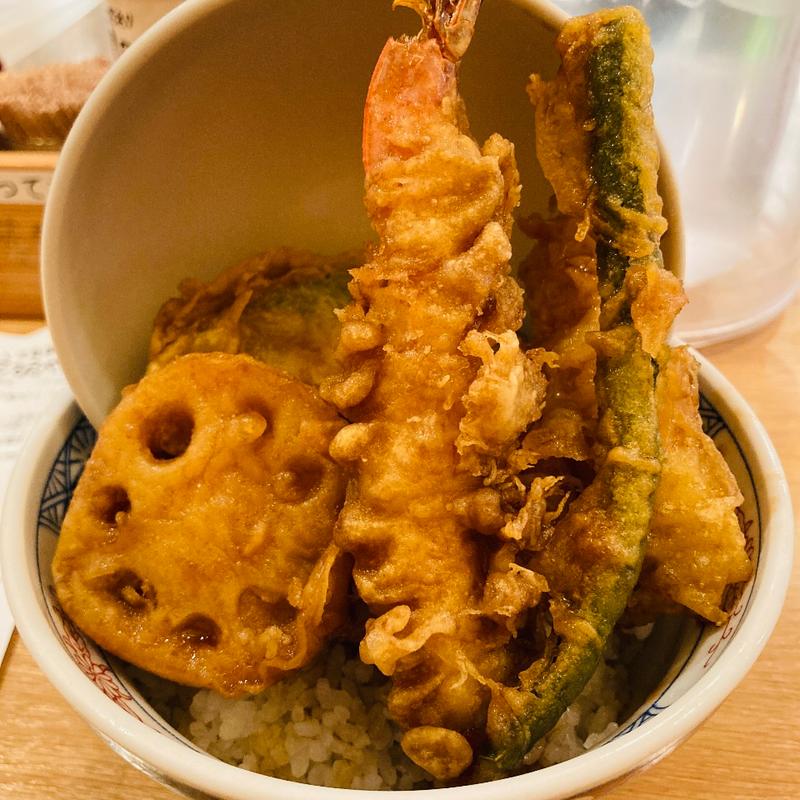ランチ天丼(天麩羅 えびのや 八重洲地下街店)