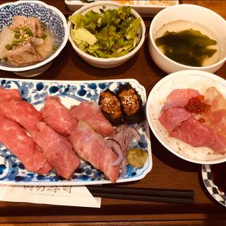 肉の寿司御膳(肉の寿司一縁 水戸駅南店)