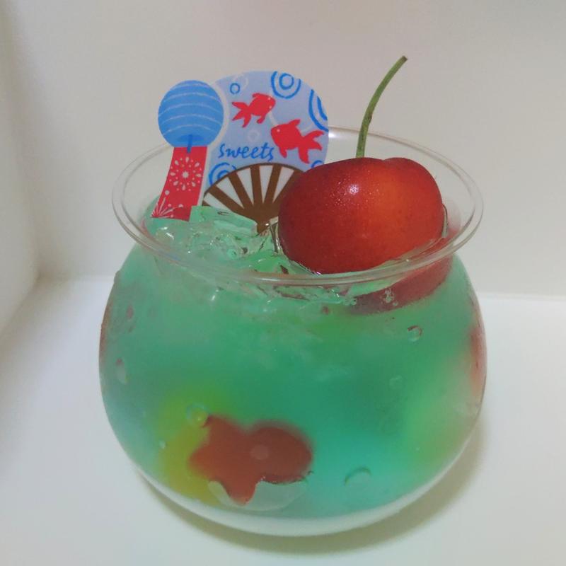 金魚鉢(菓匠　松栄堂 SWEET FIELDS SHOEIDO  （ショウエイドウ）)