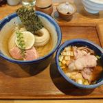 味玉昆布水つけめん ちょい肉増し 醤油 (大)(YOKOKURA STORE HOUSE)