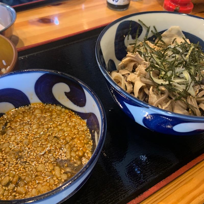 (蕎麦とラー油で幸なった。天満橋本店)