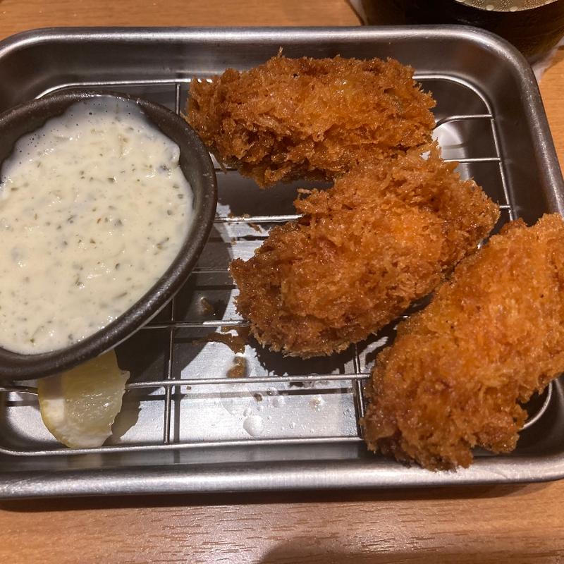 カキフライ(ふれあい酒場ほていちゃん 新小岩店)