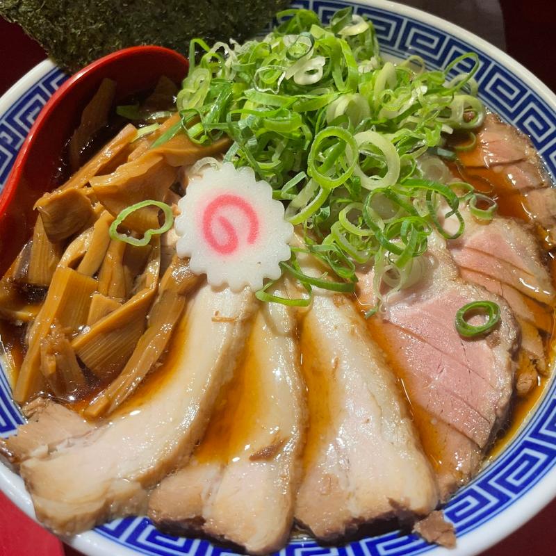 チャーシューメンタスク+ネギ+メンマ(風は南から)