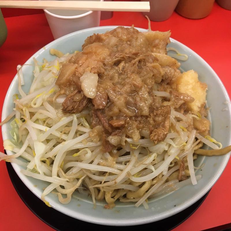 アブラそば(ラーメン鬼首 北仙台店)