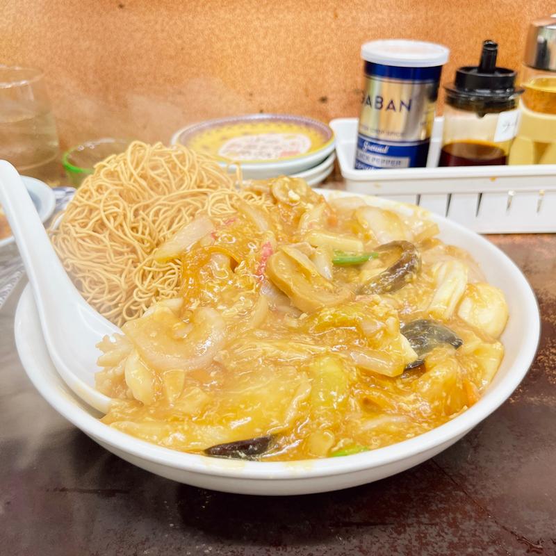 揚げやきそば(ひさご亭 市川大野店 )