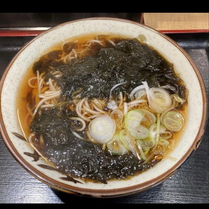 生のりそば(そばよし)