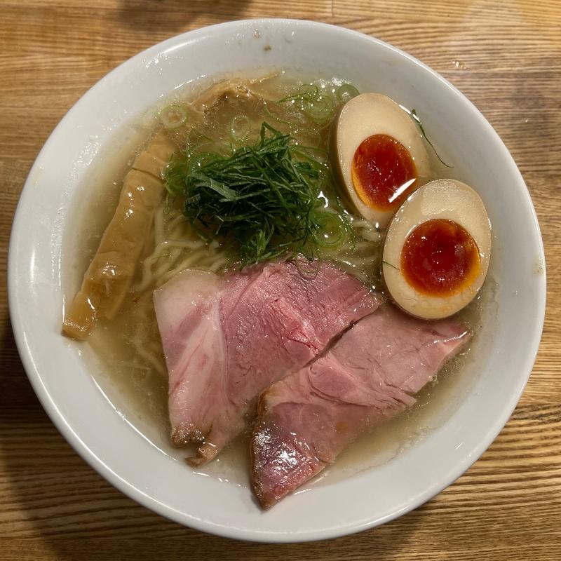 味玉塩しじみらぁめん(麺食堂 コハクドリ)