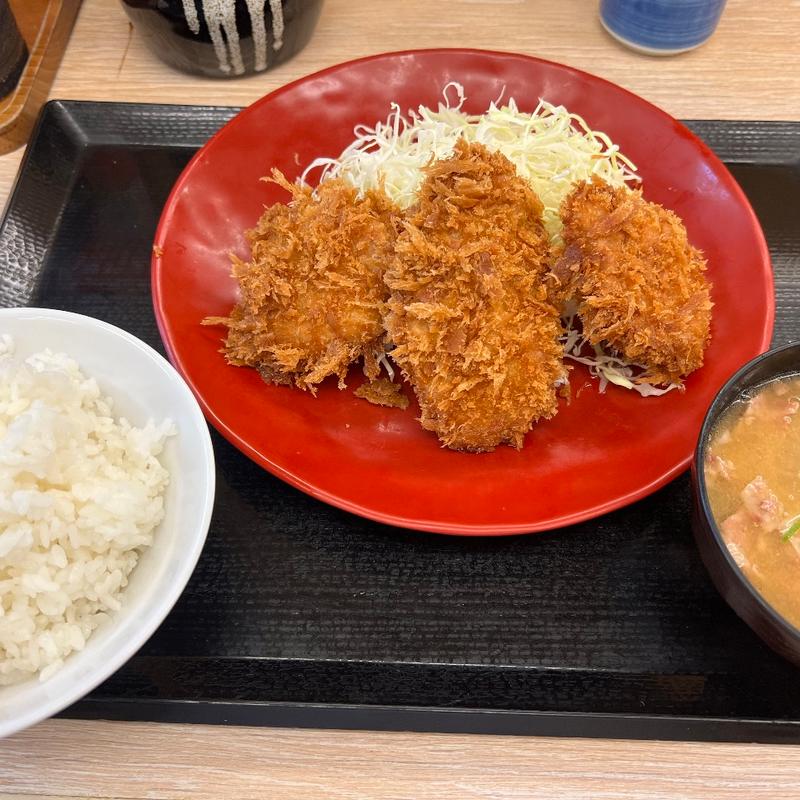 ひれかつ定食(かつや 新宿南口店 )