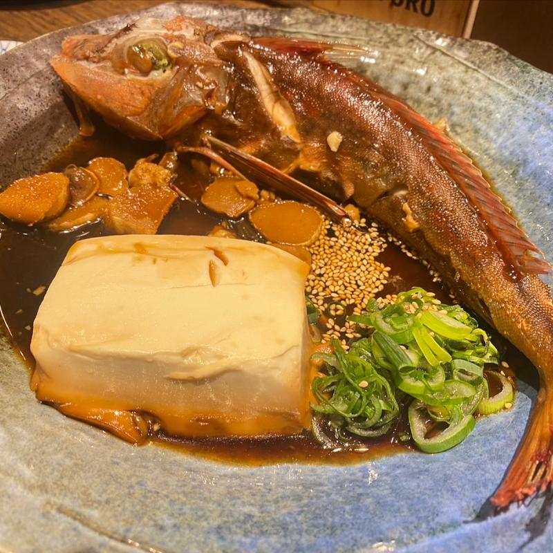 鮮魚の煮付け(てっぺん 渋谷 男道場 （てっぺん しぶや おとこどうじょう）)