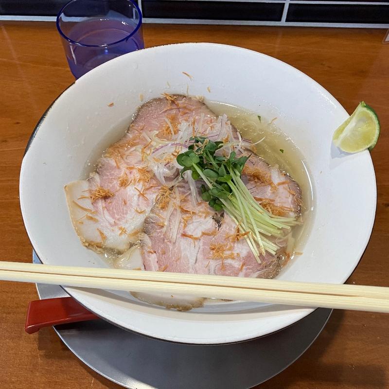 冷たい塩らーめん(麺燦燦)