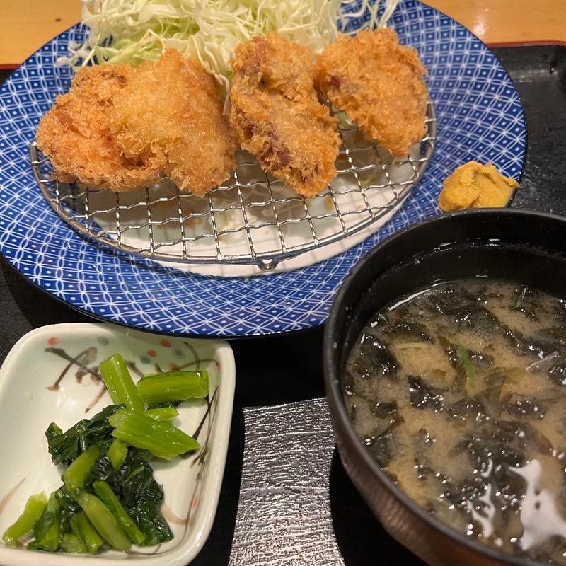 ひれかつ定食 ごはんなし(神田屋 + 大衆とんかつ かんだ 四谷店)