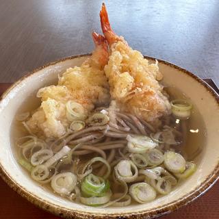 えび天そば(七色食堂)