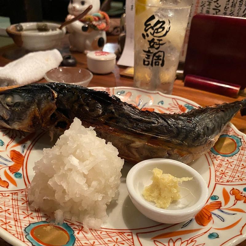 さば炭火焼き(絶好調てっぺん 新宿 )
