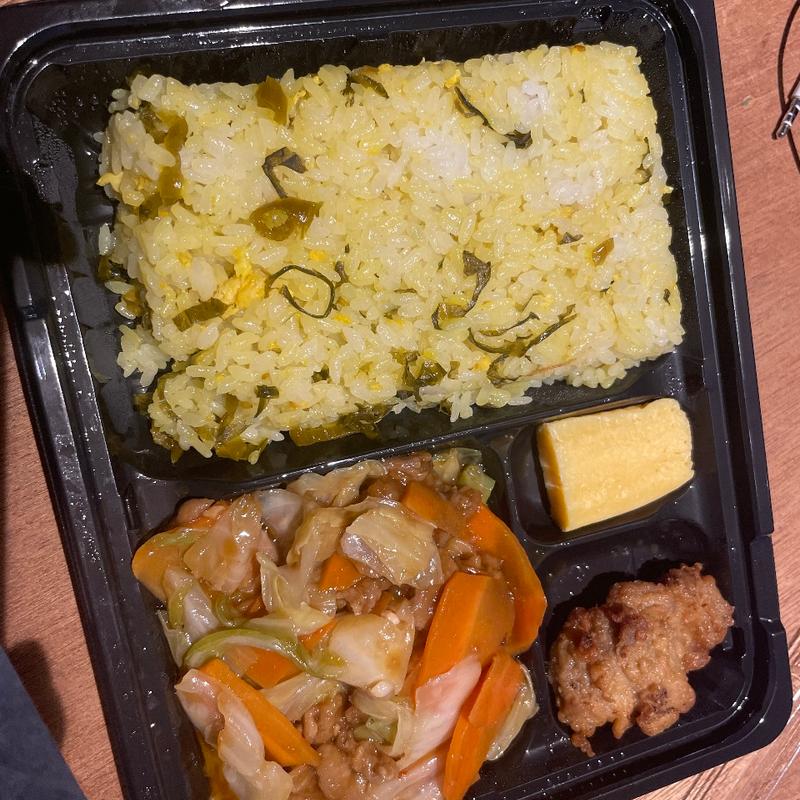 回鍋肉とチャーハン弁当(福亭 神保町店)