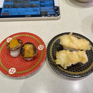 チーズハンバーグ　いか天(はま寿司 足立花畑店  )