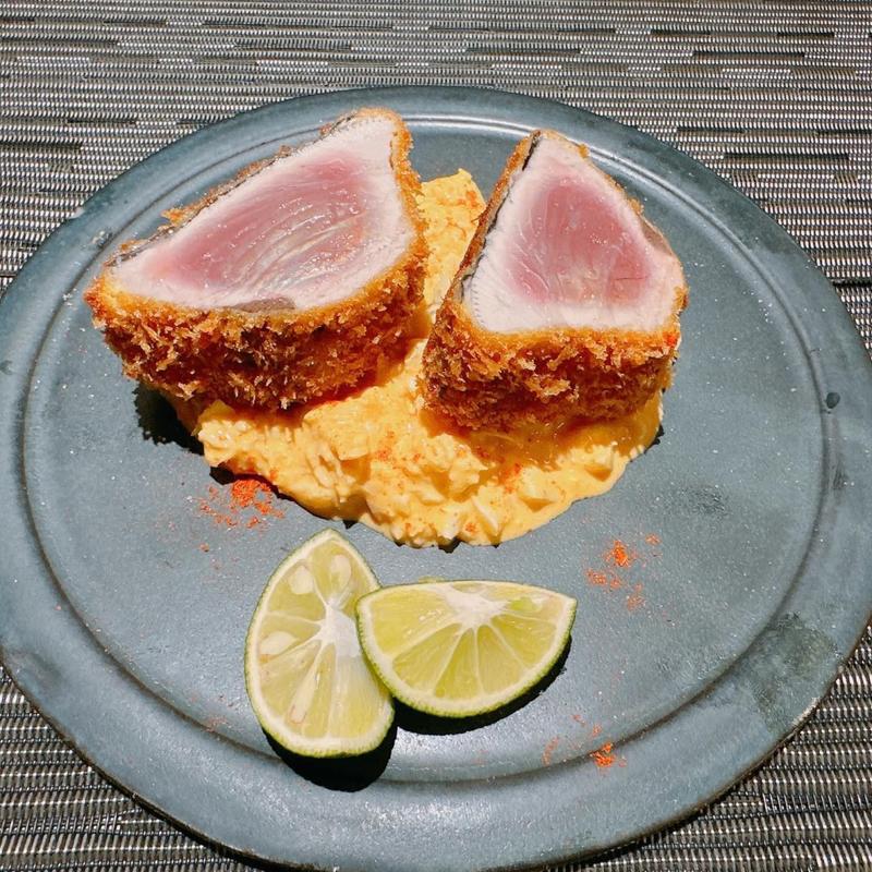 鰹のレアフライ(和食や 太いち)