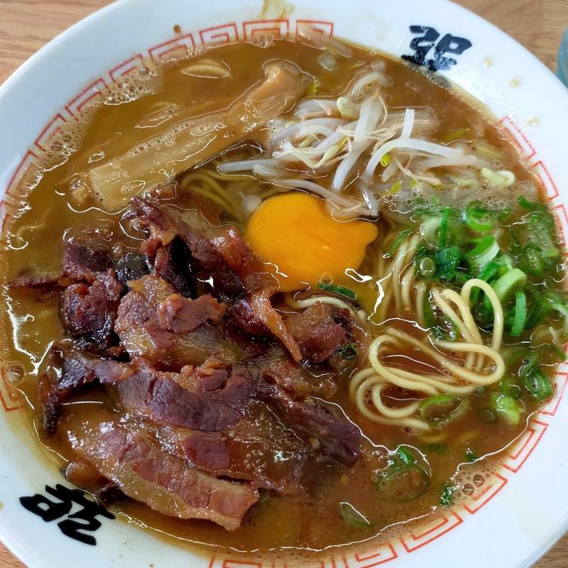 支那そば肉玉入り　並(巽屋 （たつみや）)