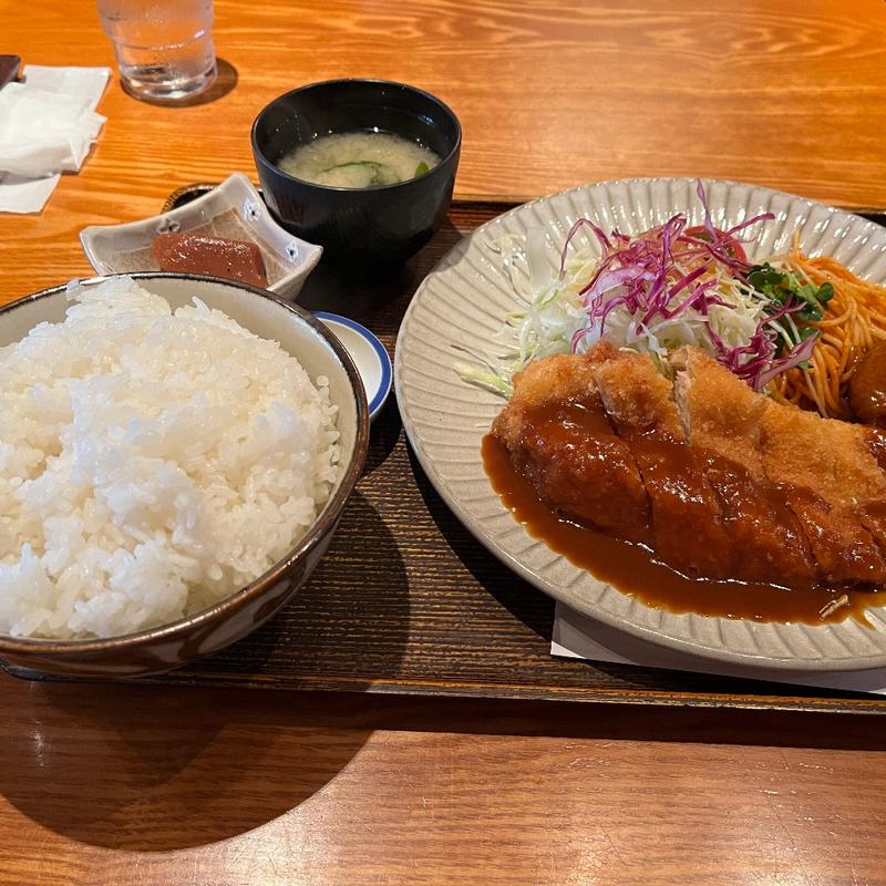 チキンカツセット(おおさかや )