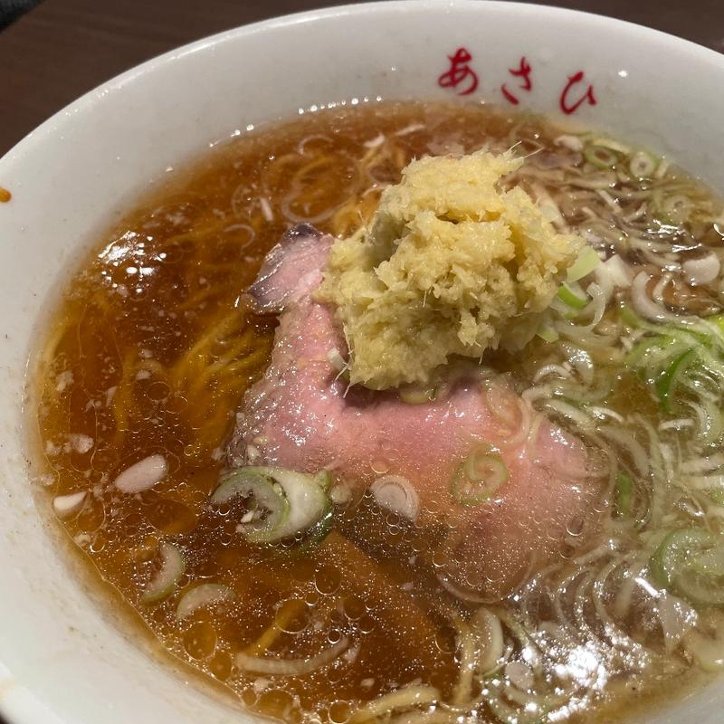 しょうがそば(塩)(あさひ)