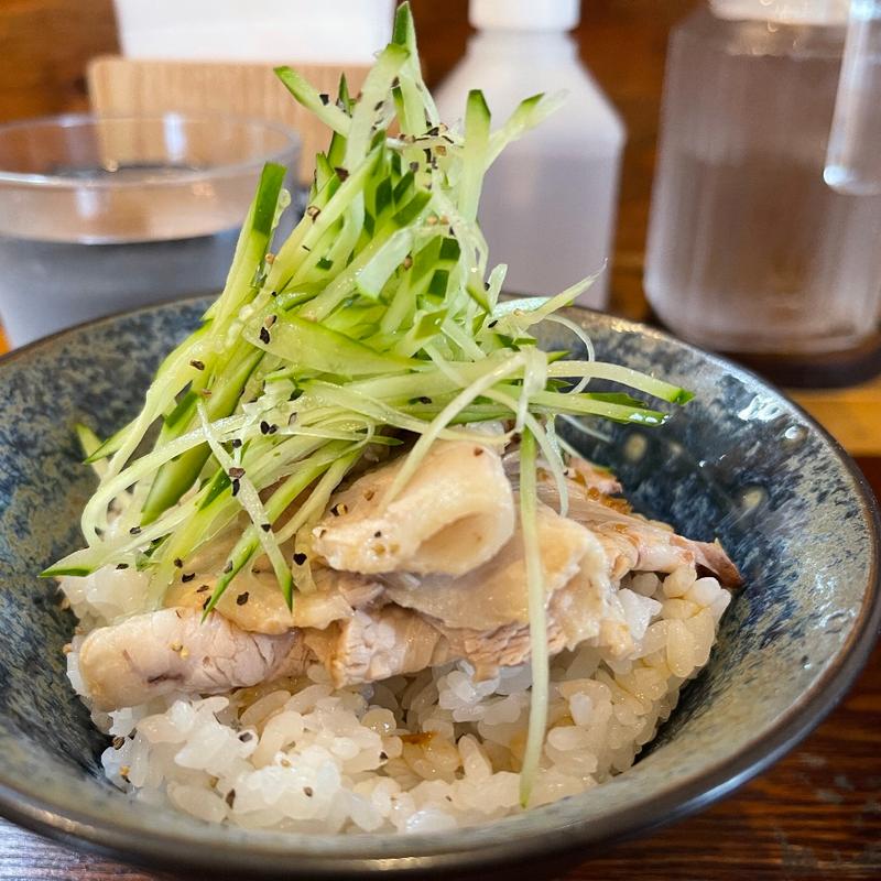 雲白肉風チャーシューご飯(Ramen FeeL)
