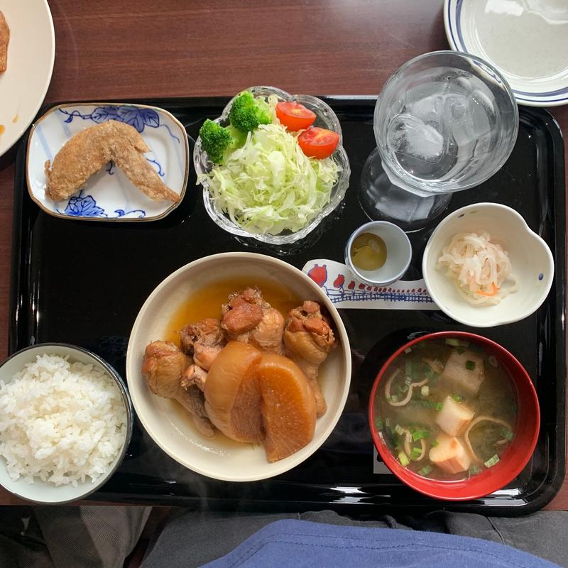 甘味手羽元定食(仕立屋甚五郎店(お食事処甚五郎))