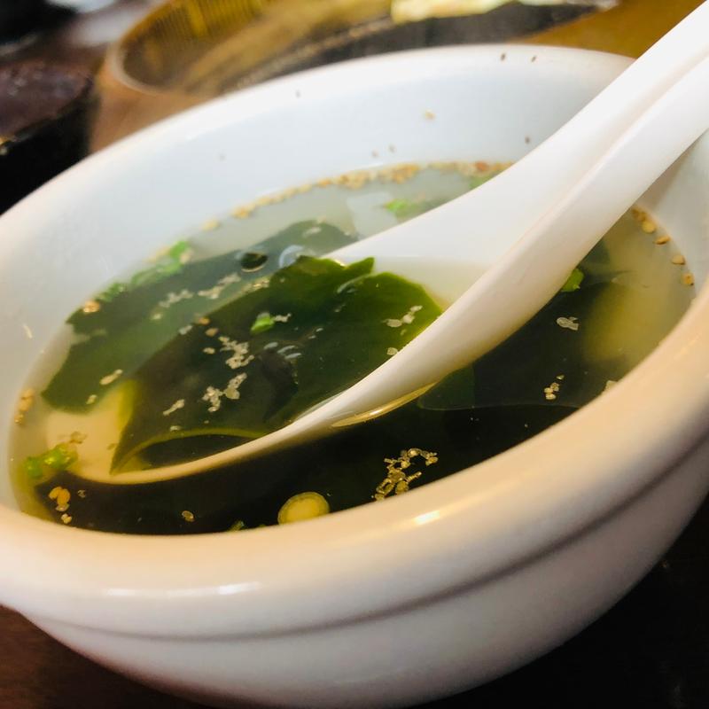 わかめスープ(焼肉厨房　わきもと )