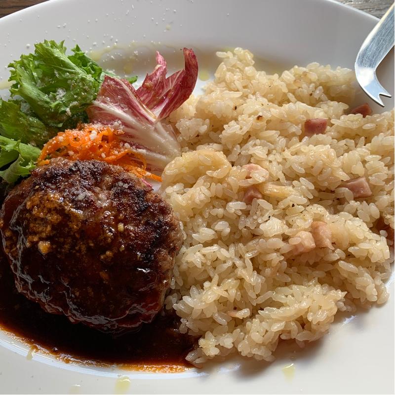 ビーフ100%ハンバーグ(オステリアジャップス(Osteria Japps))