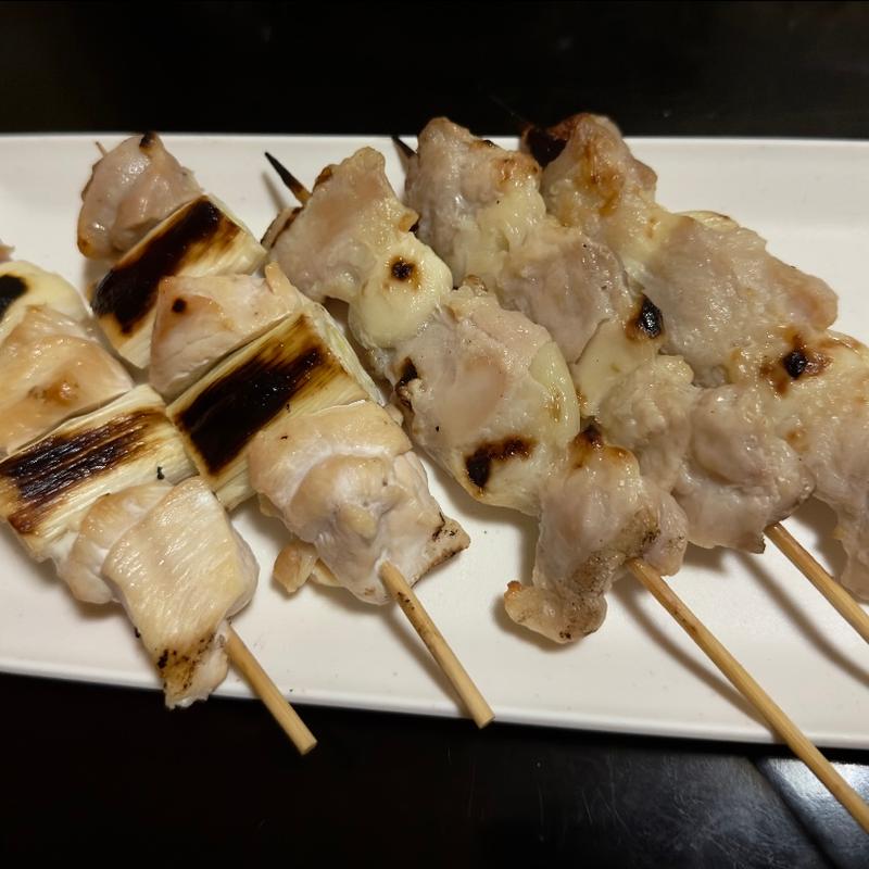 焼き鳥(ももにんにく、ねぎま)(CSC鮒忠 京島店 （シーエスシーフナチュウ）)