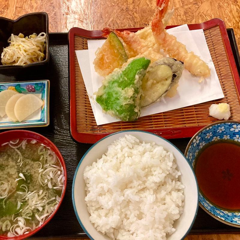 天ぷら定食(英花 )