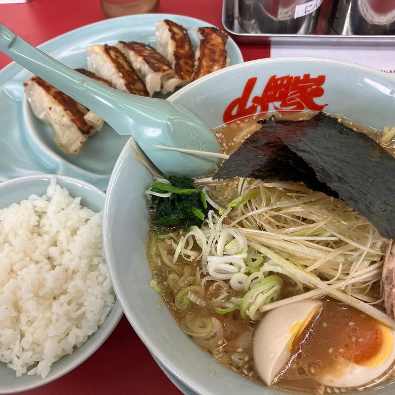 味噌ラーメンBセット(山岡家 ひたちなか店 （やまおかや）)