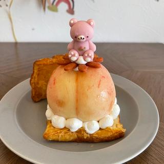 くま子のまんまぁ〜る桃のBAKEパイ(BAKE)