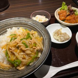 ランチセットA(恵比寿餃子 大豊記 西新宿)