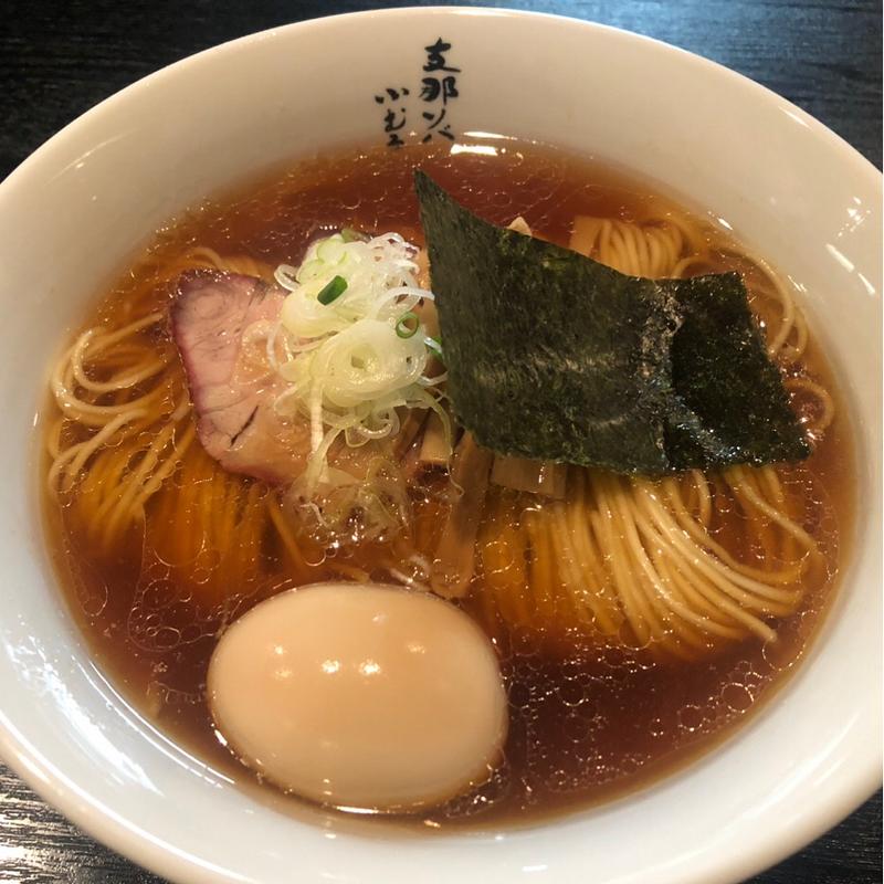 味玉ソバ(醤油)(支那ソバ　小むろ )