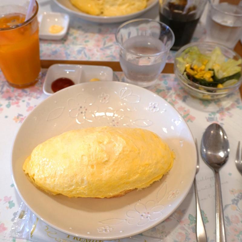 焼き肉オムライス(五穀 (ごこく))