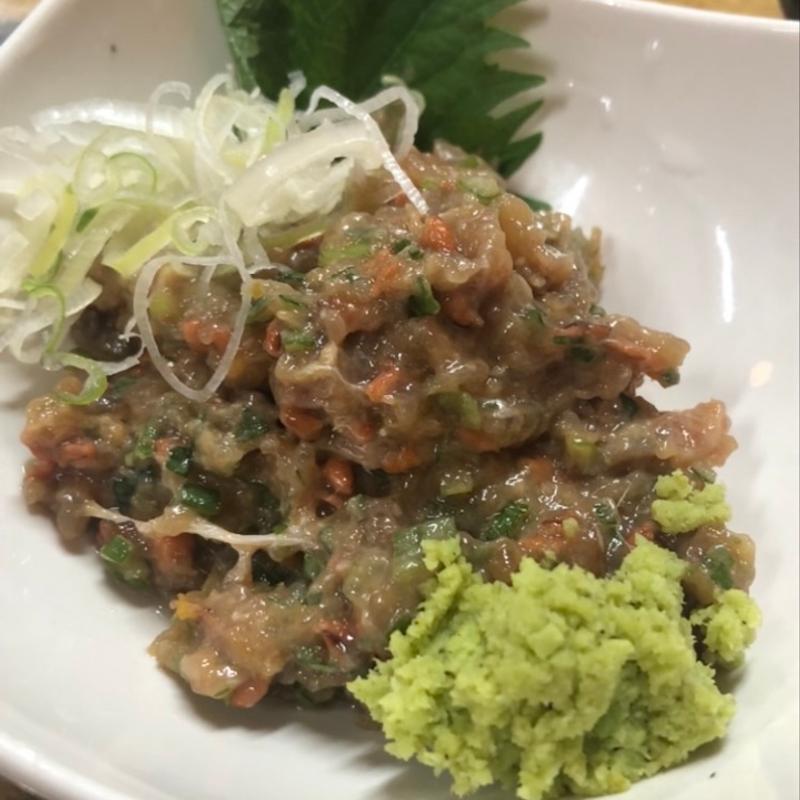 なめろう(タカマル鮮魚店 本館)