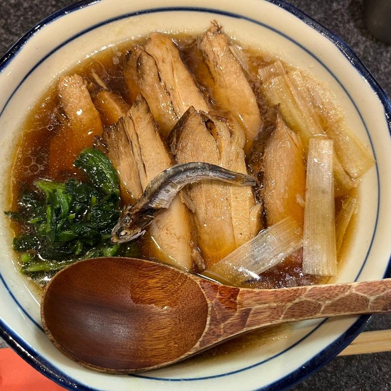 ひやしかけらーめん　肉まし(烈志笑魚油 麺香房 三く)