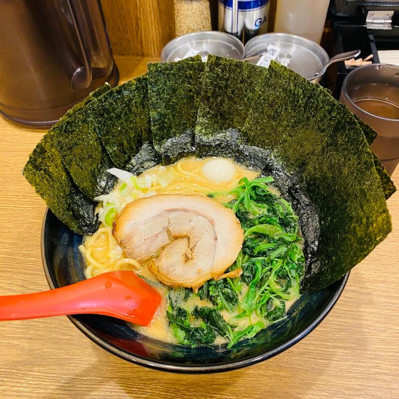 醤油ラーメン+ほうれん草+のり(武松家 駅前大通り店)