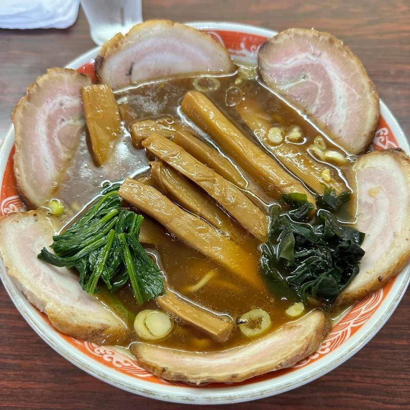 チャーシューメンマラーメン(らあめん 福丸)
