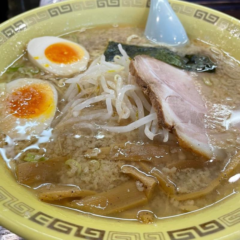 中華卵麺 大盛(中華麺 江川亭 東村山店)