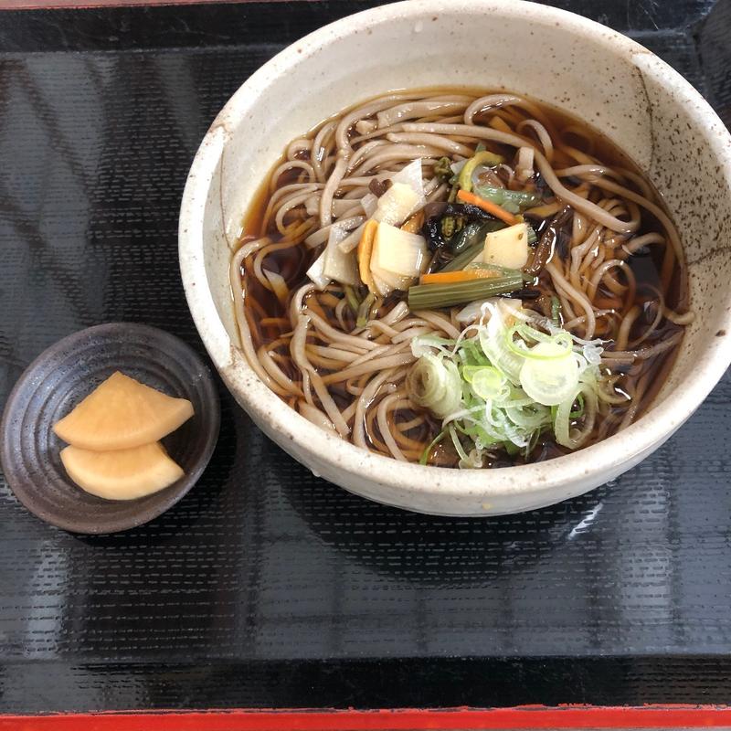 山菜そば(らっせいみさと)